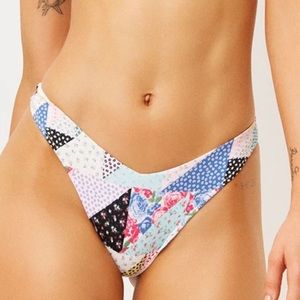 Frankies bikinis “Enzo” bottoms in patchwork(PL)